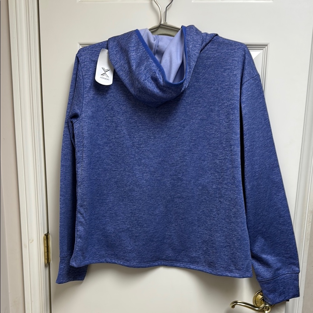 Women’s Blue Hoodie Sweater - Picture 9 of 10
